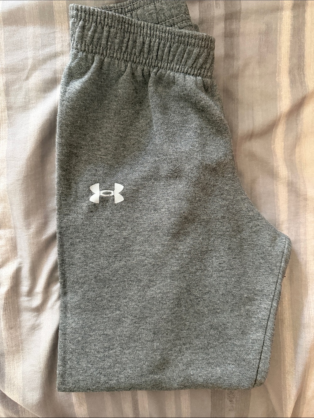 Under Armour Kids Gray Logo Sweat Joggers